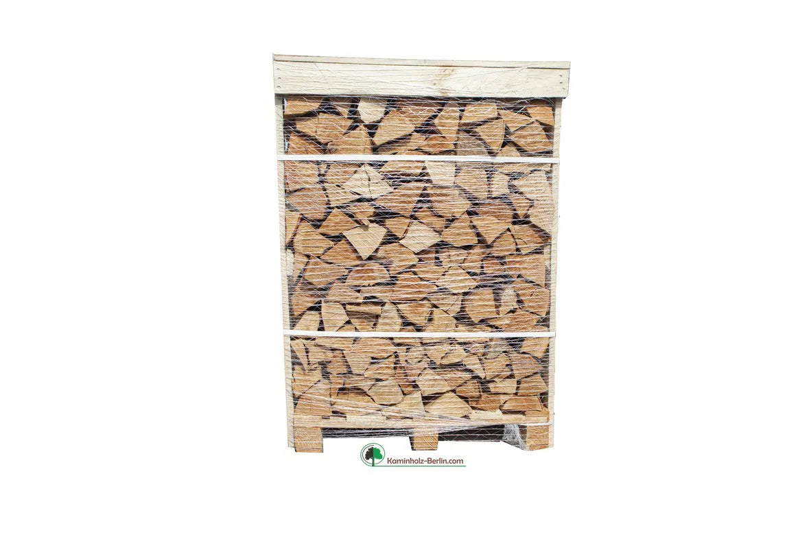 Brennholzpalette – Eiche – 30/33 cm – kammergetrocknet – 1 Kubikmeter