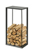 Holzregal aus schwarzem Stahl Arcadia DIXNEUF – Modernes und robustes Design
