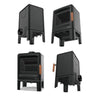 BRONPI Lira – geschlossener Holzofen aus Gusseisen – 5 kW