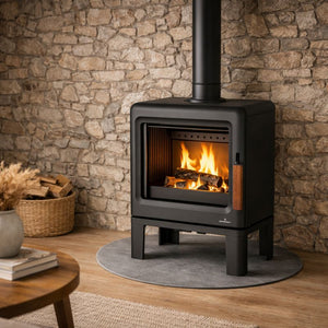 BRONPI Lira – geschlossener Holzofen aus Gusseisen – 5 kW