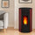 Luftdichter Pelletofen (konzentrischer Abzug oben) – Giuliana Up – 9,1 kW